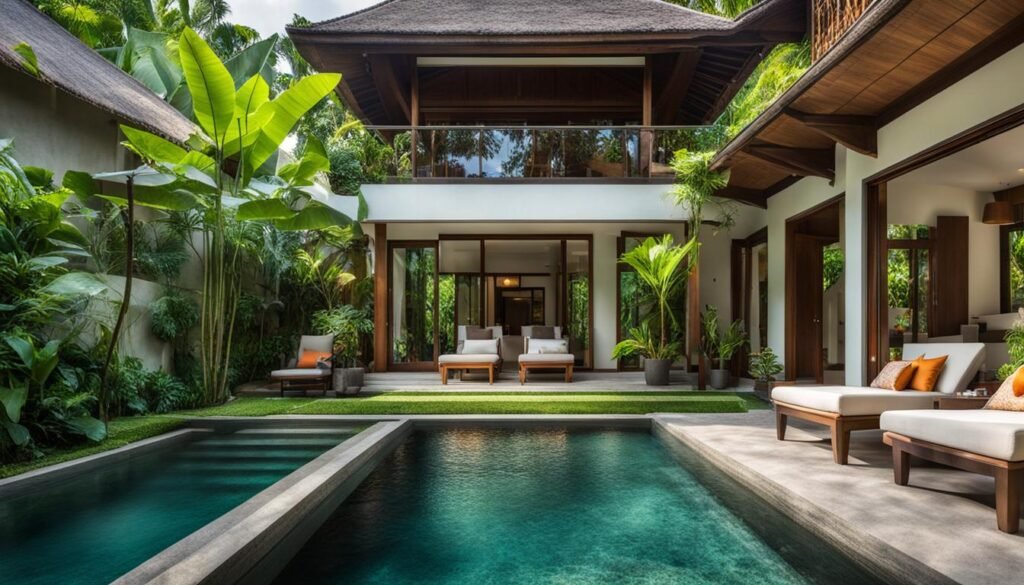 Homayoon Private Villa Ubud private pool
