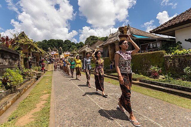 Penglipuran Village Festival, Bali, Indonesia.