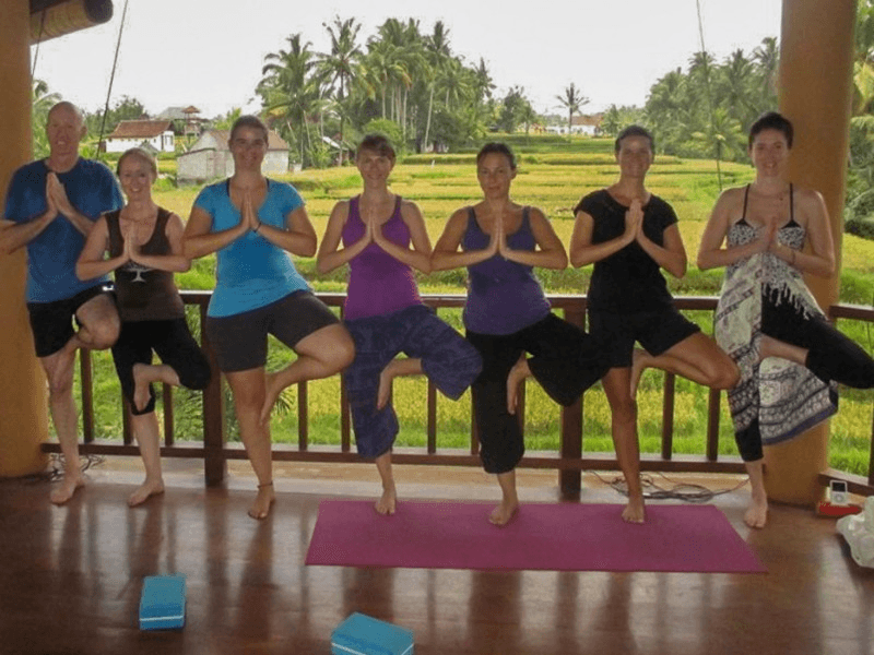 Yoga Class in Ubud. By neverendingvoyage.com